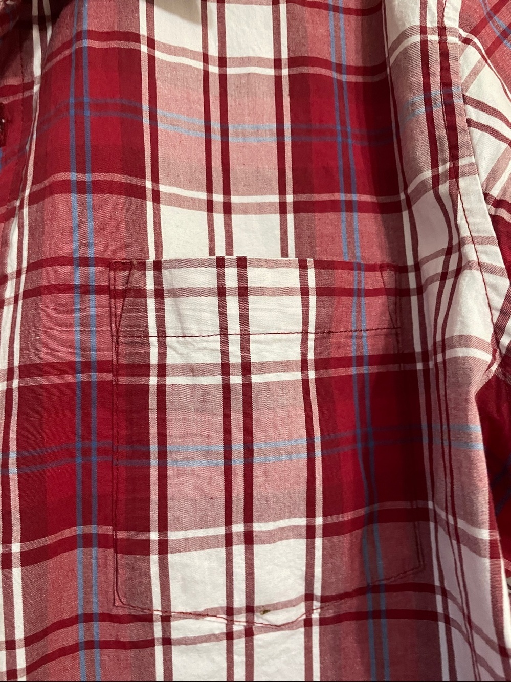 Men’s GAP Red and White Plaid Shirt - Picture 6 of 9
